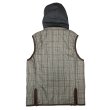 画像9: TWEED×QUILTING GILET <BR>GREY-BEIGE (9)