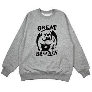 画像: BULLDOG HEAVY SWEAT JUMPER  HEATHER GREY