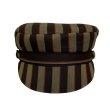 画像2: LIVERPOOL HAT  BROWN-BEIGE (LONDON STRIPE) (2)