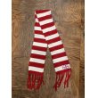 画像1: 【IMPORT】FOOTBALL STRIPE SCARF (1)