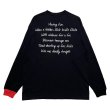 画像2: KISS ME DEADLY L/S  BLACK (2)