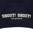 画像5: SHOUT! SHOUT! COLLAGE HOODIE <BR>NAVY (5)