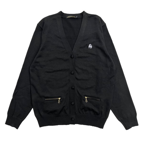 画像2: CHANGE BUTTONED CARDIGAN <BR>BLACK (2)