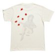 画像2: T-STENCILED PIN UP GIRL  IVORY GUITAR (2)