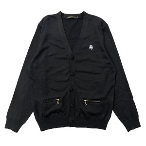 画像: CHANGE BUTTONED CARDIGAN  BLACK