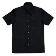 画像1: S/S BEAGLE COLLAR SHIRTS  BLACK (1)