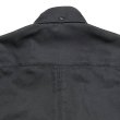 画像5: S/S BEAGLE COLLAR SHIRTS <BR>BLACK (5)