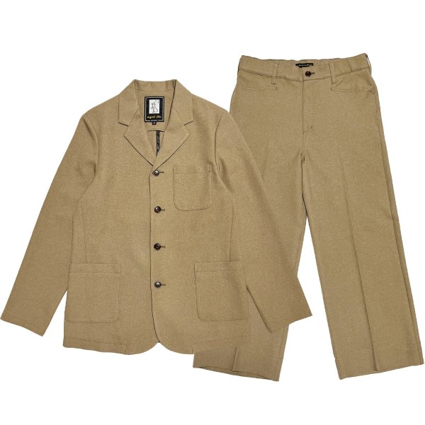 画像1: RELAXING BOOTS BOY SUITS <BR>BEIGE (1)