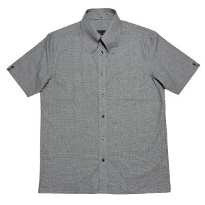画像: S/S BEAGLE COLLAR SHIRTS  GREY