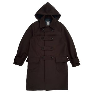 画像: LOW DUFFLE COAT  BROWN