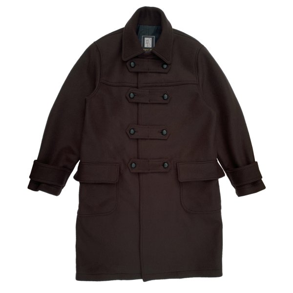 画像2: LOW DUFFLE COAT <BR>BROWN (2)