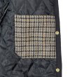 画像6: TWEED×QUILTING GILET <BR>BROWN-BLACK (6)