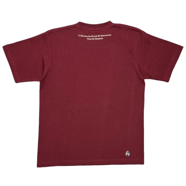 画像2: T-BRITISH BULLDOG <BR>BURGUNDY (2)