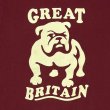 画像3: T-BRITISH BULLDOG <BR>BURGUNDY (3)