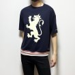 画像7: RELAXING LIONS S/S <br>NAVY (7)
