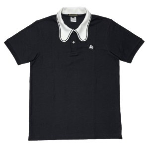 画像: BEAGLE  POLO  BLK-WH