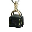 画像1: £2 KEYRING  BLACK (1)