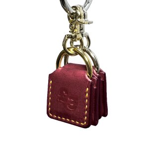 画像: £2 KEYRING  BURGUNDY