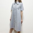 画像8: S/S BEAGLE SHIRTS DRESS <BR>STRIPE SAX (8)