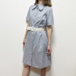 画像10: S/S BEAGLE SHIRTS DRESS <BR>STRIPE SAX (10)