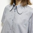 画像11: S/S BEAGLE SHIRTS DRESS <BR>STRIPE SAX (11)