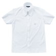 画像1: S/S BEAGLE COLLAR SHIRTS  WHITE (1)