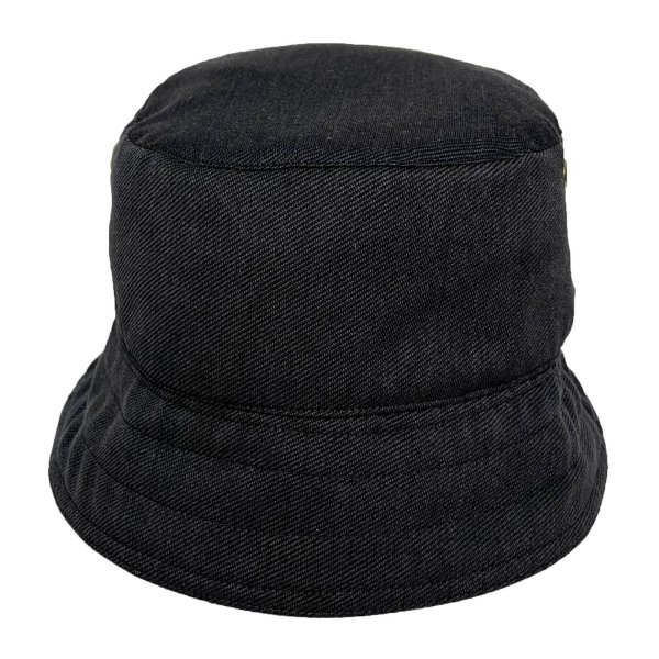 画像8: BUCKET HAT -reversible- <br>BLK-GREEN×CHARCOAL (8)
