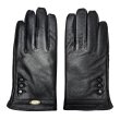 画像2: BUTTONS LEATHER GLOVES  BLACK (2)
