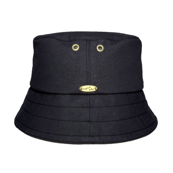 画像5: WAX-ish BUCKET HAT <br>CHARCOAL (5)
