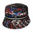 画像2: BUCKET HAT -reversible-  TRICOLOUR×BROWN (2)