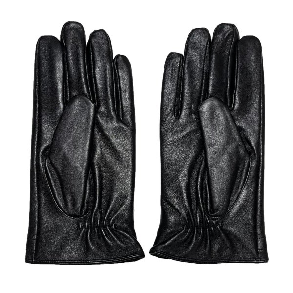 画像3: BUTTONS LEATHER GLOVES <br>BLACK (3)