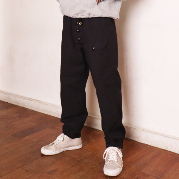 画像9: WAX-ish ROYAL NAVY TROUSERS <br>CHARCOAL(D.NAVY) (9)