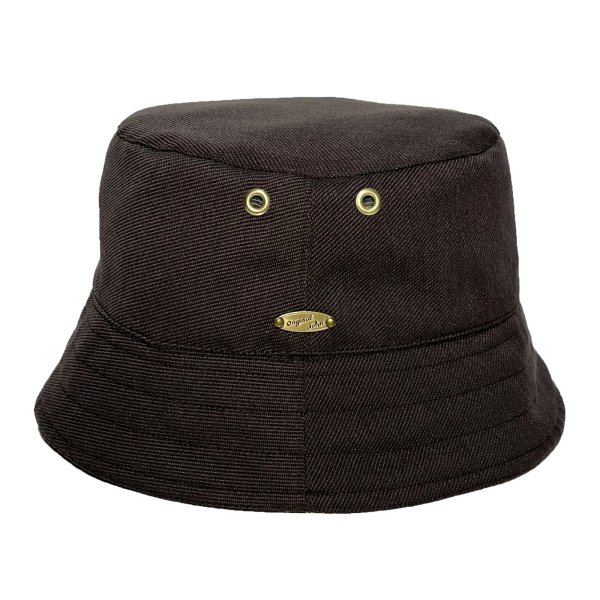 画像9: BUCKET HAT -reversible- <br>TRICOLOUR×BROWN (9)