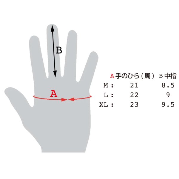 画像8: BUTTONS LEATHER GLOVES <br>BLACK (8)