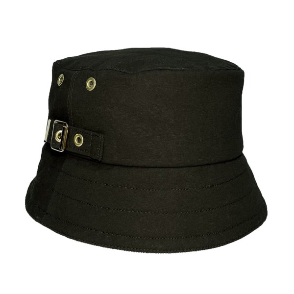 画像1: WAX-ish BUCKET HAT <br>OLIVE (1)