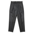 画像1: PEG TOP TROUSERS  CHARCOAL (1)