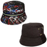 画像: BUCKET HAT -reversible-  TRICOLOUR×BROWN