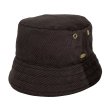画像7: BUCKET HAT -reversible-  TRICOLOUR×BROWN (7)