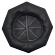 画像4: 8 PANELS BIG BERET  BLACK (4)