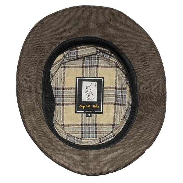 画像8: WAX-ish BUCKET HAT <br>CHARCOAL (8)