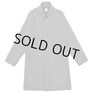 画像: BIRDS-EYE TWEED COAT BLACK-BEIGE