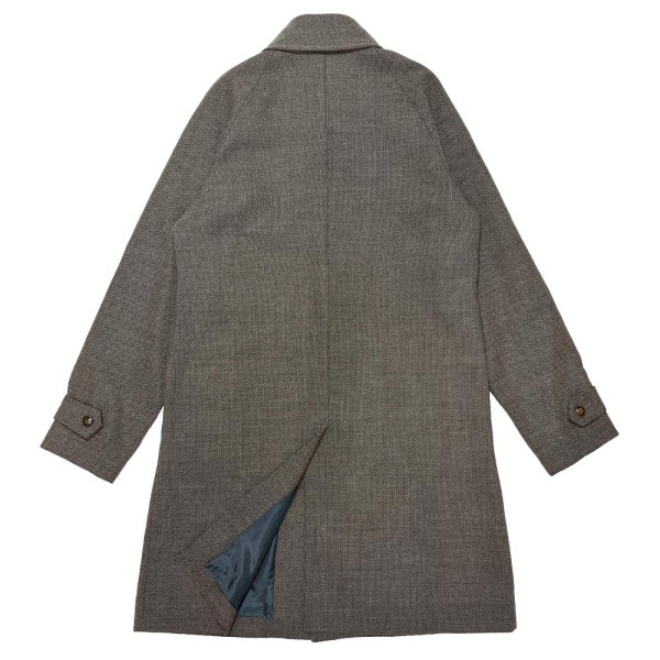 画像3: BIRDS-EYE TWEED COAT <br>BROWN-BEIGE (3)