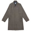 画像1: BIRDS-EYE TWEED COAT  BROWN-BEIGE (1)