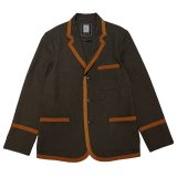 画像: RELAXING SCHOOL BLAZER  BROWN