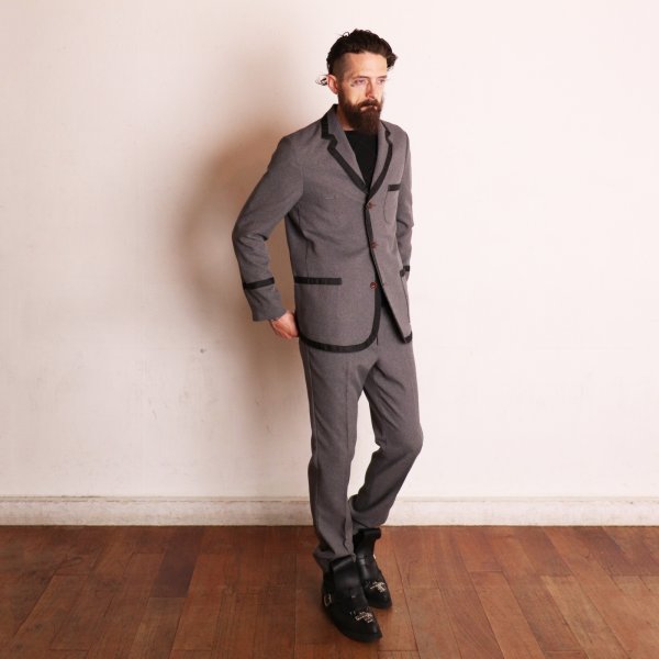 画像8: RELAXING SCHOOL BLAZER <br>GREY (8)