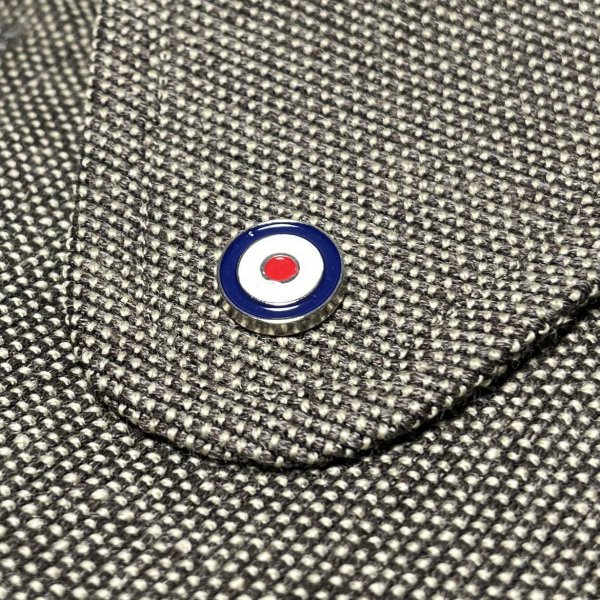 画像9: BIRDS-EYE TWEED COAT <br>BROWN-BEIGE (9)