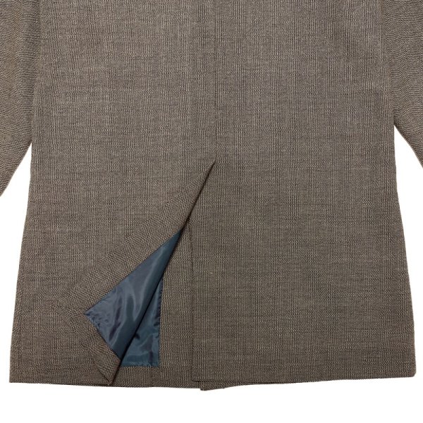 画像6: BIRDS-EYE TWEED COAT <br>BROWN-BEIGE (6)