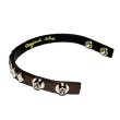 画像2: DIAMOND STUDS WRISTBAND  BROWN (2)