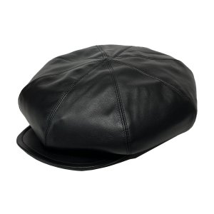 画像: 【25WINTER PRE-ORDER】LEATHER FLAT TOP CAS