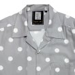 画像4: 【26SS PRE-ORDER_３月予定】COVERED BUTTON OPEN COLLAR SHIRTS (4)